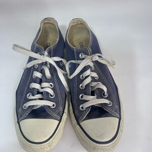 Converse Unisex  All Star Ox M9697 Blue Casual Shoes Sneakers Men Size 6 Women 8